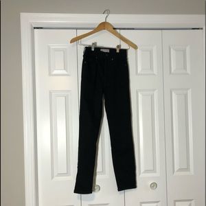 Everlane Black Straight Leg Jeans Size 25